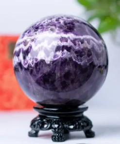 Quả Cầu Đá Thạch Anh Tím Hoa Chanh - 3,32Kg - M2598332