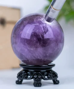 Quả Cầu Đá Thạch Anh Tím 3A - 2,15kg - M0641215