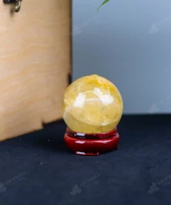 Quả Cầu Phong Thủy Đá Thạch Anh Vàng - 0,31kg - M1453031