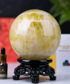 Quả Cầu Phong Thủy Đá Thạch Anh Vàng - 3,27kg - M1977327
