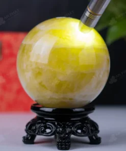Quả Cầu Phong Thủy Đá Thạch Anh Vàng - 3,27kg - M1977327
