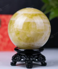 Quả Cầu Phong Thủy Đá Thạch Anh Vàng - 3,27kg - M1977327