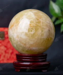 Quả Cầu Phong Thủy Đá Thạch Anh Vàng - 6,43kg - M2604643
