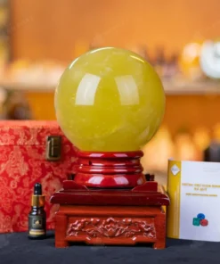 Quả Cầu Phong Thủy Đá Thạch Anh Vàng - 5,25kg - M2825523