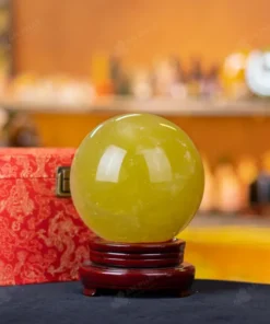 Quả Cầu Phong Thủy Đá Thạch Anh Vàng - 5,25kg - M2825523