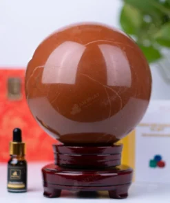 Quả Cầu Ngọc Bích Đỏ - 5,4kg - M021054