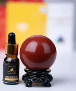 Quả Cầu Ngọc Bích Đỏ - 0,26kg - M2734026