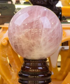 Quả Cầu Phong Thuỷ Thạch Anh Hồng 59,2kg - M23811