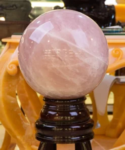 Quả Cầu Phong Thuỷ Thạch Anh Hồng 49.2kg - M23812