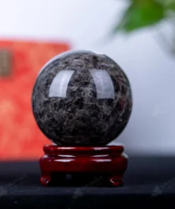 Quả Cầu Phong Thủy Đá Thạch Anh Đen - 0,94kg - M2602094