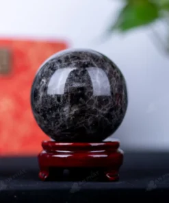 Quả Cầu Phong Thủy Đá Thạch Anh Đen - 0,94kg - M2602094