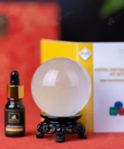 Quả Cầu Phong Thủy Đá Thạch Anh Trắng - 0,51Kg - M2824051