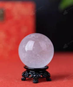 Quả Cầu Phong Thủy Đá Thạch Anh Trắng - 0,51Kg - M2824051