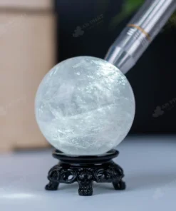 Quả Cầu Phong Thủy Đá Thạch Anh Trắng 2A - 0,6kg - M038706