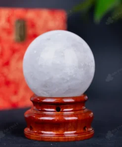 Quả Cầu Phong Thủy Đá Thạch Anh Trắng - 0,78Kg - M0606078
