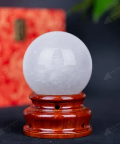 Quả Cầu Phong Thủy Đá Thạch Anh Trắng - 0,81Kg - M0606081