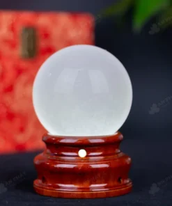 Quả Cầu Phong Thủy Đá Thạch Anh Trắng - 0,81Kg - M0606081