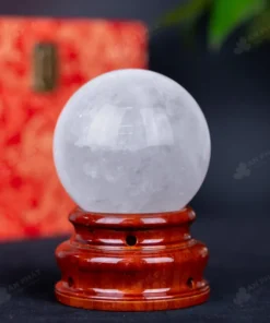 Quả Cầu Phong Thủy Đá Thạch Anh Trắng - 0,83Kg - M0606083