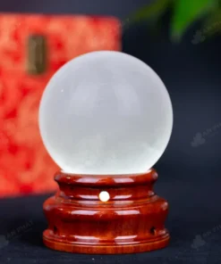 Quả Cầu Phong Thủy Đá Thạch Anh Trắng - 0,921Kg - M06060921