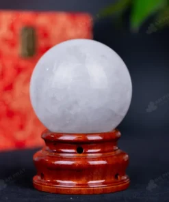 Quả Cầu Phong Thủy Đá Thạch Anh Trắng - 0,921Kg - M06060921