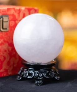 Quả Cầu Phong Thủy Đá Thạch Anh Trắng - 1,83Kg - M0606183