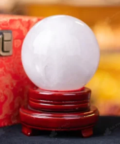Quả Cầu Phong Thủy Đá Thạch Anh Trắng - 1,83Kg - M0606183