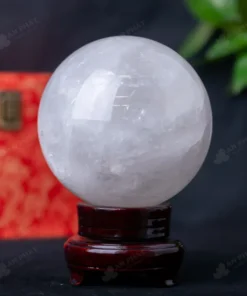 Quả Cầu Phong Thủy Đá Thạch Anh Trắng - 2,84Kg - M0606284