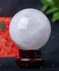 Quả Cầu Phong Thủy Đá Thạch Anh Trắng - 2,84Kg - M0606284