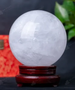 Quả Cầu Phong Thủy Đá Thạch Anh Trắng - 7,55Kg - M0606755