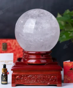 Quả Cầu Phong Thủy Đá Thạch Anh Trắng - 8,46Kg - M0889846