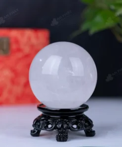 Quả Cầu Phong Thủy Đá Thạch Anh Trắng - 1,38Kg - M2607138