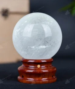 Quả Cầu Phong Thủy Đá Thạch Anh Trắng 2B - 1,62kg - M2607162