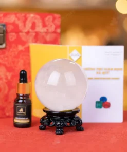 Quả Cầu Phong Thủy Đá Thạch Anh Trắng - 0,54Kg - M2824054