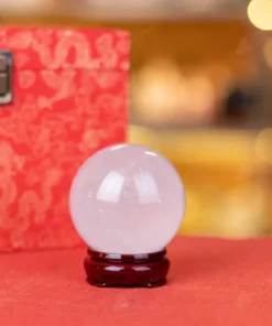 Quả Cầu Phong Thủy Đá Thạch Anh Trắng - 0,54Kg - M2824054