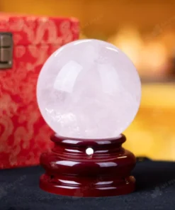 Quả Cầu Phong Thủy Đá Thạch Anh Trắng - 1,27Kg - M2824127