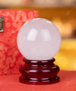 Quả Cầu Phong Thủy Đá Thạch Anh Trắng - 1,32Kg - M2824132