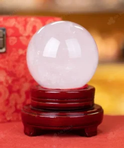 Quả Cầu Phong Thủy Đá Thạch Anh Trắng - 1,32Kg - M2824132
