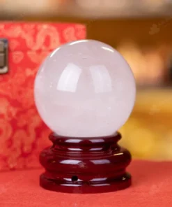 Quả Cầu Phong Thủy Đá Thạch Anh Trắng - 1,38Kg - M2824138