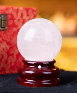 Quả Cầu Phong Thủy Đá Thạch Anh Trắng - 1,38Kg - M2824138