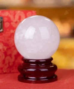 Quả Cầu Phong Thủy Đá Thạch Anh Trắng - 1,55Kg - M2824155