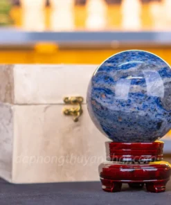 Quả Cầu Phong Thủy Đá Sodalite Xanh 2.25kg - 11cm M05552