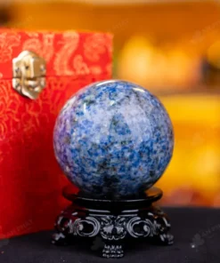 Quả Cầu Sodalite Xanh Nước Biển - 0,47kg - M0555047