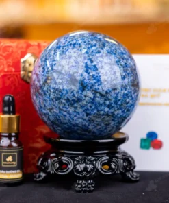 Quả Cầu Sodalite Xanh Nước Biển - 1,27kg - M0555127