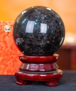 Quả Cầu Phong Thủy Đá Thạch Anh Đen - 8,28kg – M0383828