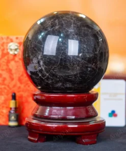 Quả Cầu Phong Thủy Đá Thạch Anh Đen - 8,28kg – M0383828