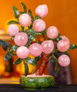 Cây Đào Đá Thạch Anh Hồng 2A 12 Quả 016-0762A-12