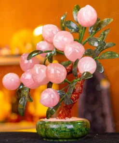 Cây Đào Đá Thạch Anh Hồng 2A 12 Quả 016-0762A-12