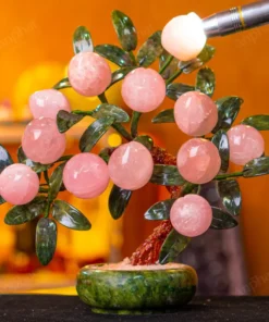 Cây Đào Đá Thạch Anh Hồng 2A 12 Quả 016-0762A-12