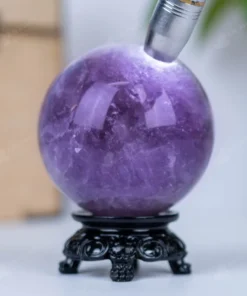 Quả Cầu Đá Thạch Anh Tím 3A - 1,27kg - M0641127