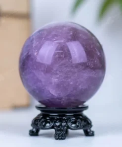Quả Cầu Đá Thạch Anh Tím 3A - 1,27kg - M0641127